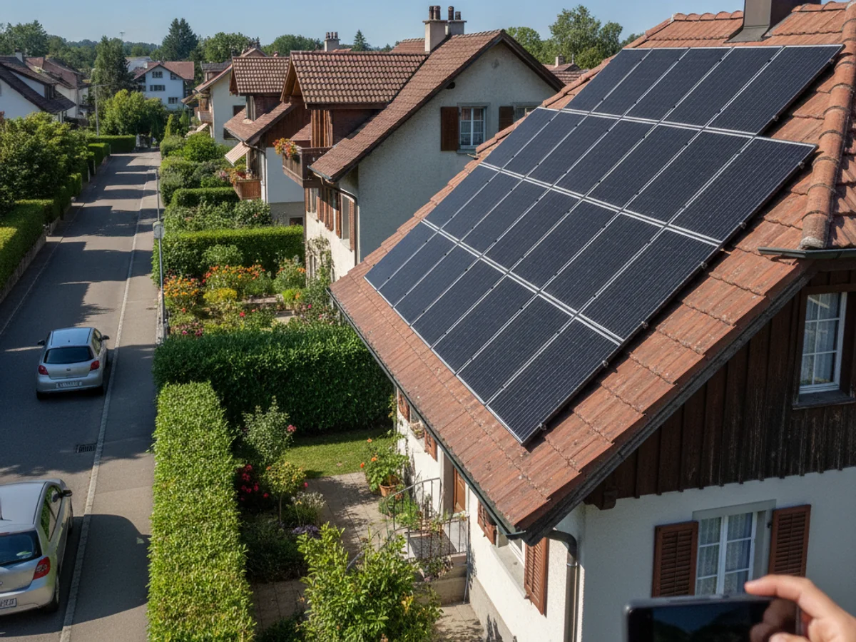 Panneaux solaires à Grand-Saconnex Genève