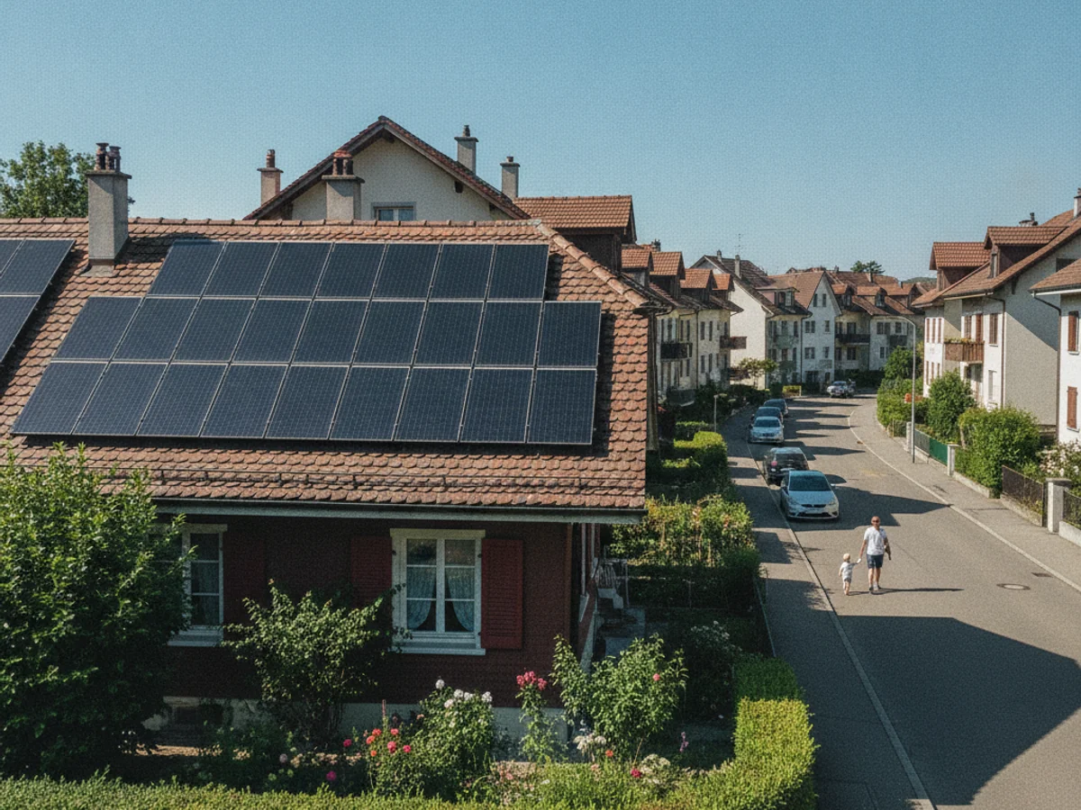 Panneaux solaires à Vernier Genève